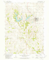 Montezuma Iowa Historical topographic map, 1:24000 scale, 7.5 X 7.5 Minute, Year 1979