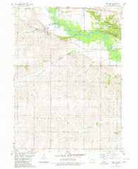 Montour Iowa Historical topographic map, 1:24000 scale, 7.5 X 7.5 Minute, Year 1980