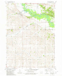 Montour Iowa Historical topographic map, 1:24000 scale, 7.5 X 7.5 Minute, Year 1980