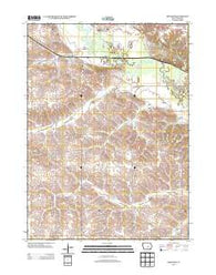 Montour Iowa Historical topographic map, 1:24000 scale, 7.5 X 7.5 Minute, Year 2013