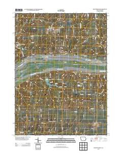 Montpelier Iowa Historical topographic map, 1:24000 scale, 7.5 X 7.5 Minute, Year 2013
