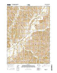 Moorhead Iowa Current topographic map, 1:24000 scale, 7.5 X 7.5 Minute, Year 2015