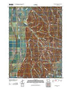 Moorhead NW Iowa Historical topographic map, 1:24000 scale, 7.5 X 7.5 Minute, Year 2010
