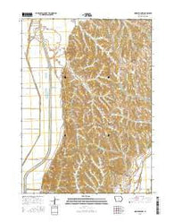 Moorhead NW Iowa Current topographic map, 1:24000 scale, 7.5 X 7.5 Minute, Year 2015