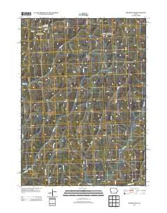 Moorhead SE Iowa Historical topographic map, 1:24000 scale, 7.5 X 7.5 Minute, Year 2013