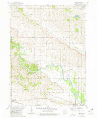 Morley Iowa Historical topographic map, 1:24000 scale, 7.5 X 7.5 Minute, Year 1980