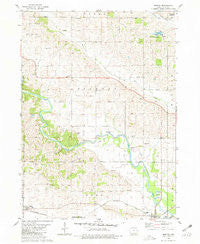 Morley Iowa Historical topographic map, 1:24000 scale, 7.5 X 7.5 Minute, Year 1980