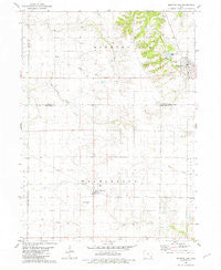 Morning Sun Iowa Historical topographic map, 1:24000 scale, 7.5 X 7.5 Minute, Year 1981
