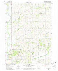 Morton Mills Iowa Historical topographic map, 1:24000 scale, 7.5 X 7.5 Minute, Year 1980