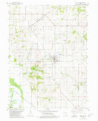 Moulton Iowa Historical topographic map, 1:24000 scale, 7.5 X 7.5 Minute, Year 1979