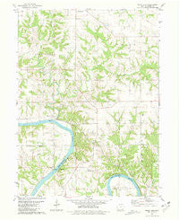 Mount Zion Iowa Historical topographic map, 1:24000 scale, 7.5 X 7.5 Minute, Year 1981