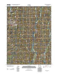 Mount Ayr Iowa Historical topographic map, 1:24000 scale, 7.5 X 7.5 Minute, Year 2013