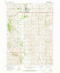 Moville Iowa Historical topographic map, 1:24000 scale, 7.5 X 7.5 Minute, Year 1964