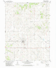 Murray Iowa Historical topographic map, 1:24000 scale, 7.5 X 7.5 Minute, Year 1983
