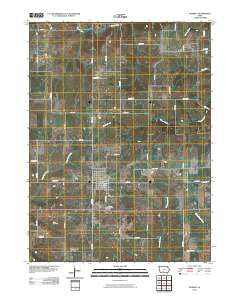 Murray Iowa Historical topographic map, 1:24000 scale, 7.5 X 7.5 Minute, Year 2010