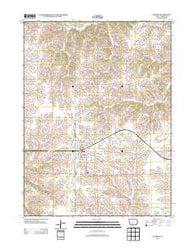 Murray Iowa Historical topographic map, 1:24000 scale, 7.5 X 7.5 Minute, Year 2013
