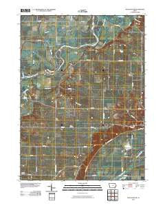 Muscatine NW Iowa Historical topographic map, 1:24000 scale, 7.5 X 7.5 Minute, Year 2010