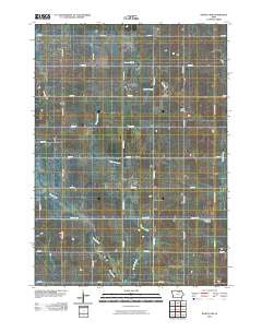 Nashua NW Iowa Historical topographic map, 1:24000 scale, 7.5 X 7.5 Minute, Year 2010