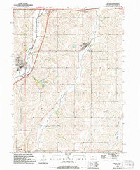 Neola Iowa Historical topographic map, 1:24000 scale, 7.5 X 7.5 Minute, Year 1994