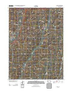 Neola Iowa Historical topographic map, 1:24000 scale, 7.5 X 7.5 Minute, Year 2013