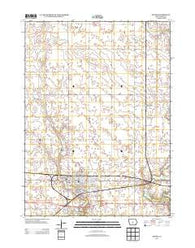Nevada Iowa Historical topographic map, 1:24000 scale, 7.5 X 7.5 Minute, Year 2013