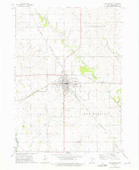 New Hampton Iowa Historical topographic map, 1:24000 scale, 7.5 X 7.5 Minute, Year 1972