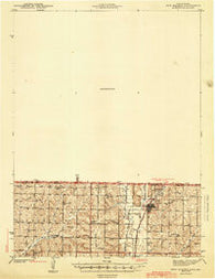 New Market Iowa Historical topographic map, 1:62500 scale, 15 X 15 Minute, Year 1943