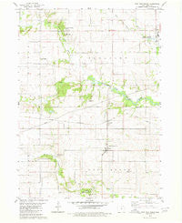 New Providence Iowa Historical topographic map, 1:24000 scale, 7.5 X 7.5 Minute, Year 1979