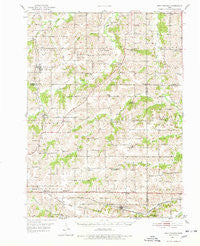 New Virginia Iowa Historical topographic map, 1:62500 scale, 15 X 15 Minute, Year 1950