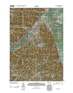 New Albin Iowa Historical topographic map, 1:24000 scale, 7.5 X 7.5 Minute, Year 2013
