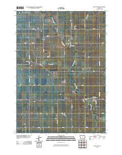 New Haven Iowa Historical topographic map, 1:24000 scale, 7.5 X 7.5 Minute, Year 2010