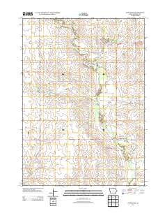 New Haven Iowa Historical topographic map, 1:24000 scale, 7.5 X 7.5 Minute, Year 2013