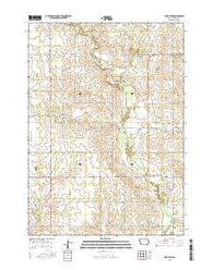 New Haven Iowa Current topographic map, 1:24000 scale, 7.5 X 7.5 Minute, Year 2015
