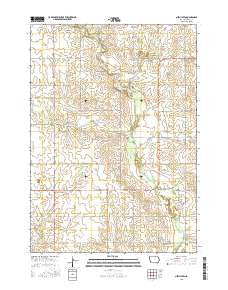 New Haven Iowa Current topographic map, 1:24000 scale, 7.5 X 7.5 Minute, Year 2015
