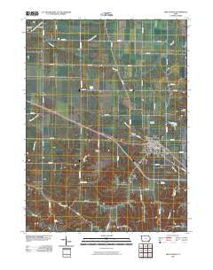 New London Iowa Historical topographic map, 1:24000 scale, 7.5 X 7.5 Minute, Year 2010