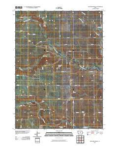 New Providence Iowa Historical topographic map, 1:24000 scale, 7.5 X 7.5 Minute, Year 2010