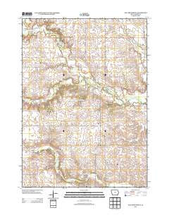 New Providence Iowa Historical topographic map, 1:24000 scale, 7.5 X 7.5 Minute, Year 2013