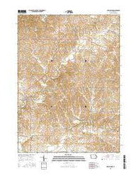 New Vienna Iowa Current topographic map, 1:24000 scale, 7.5 X 7.5 Minute, Year 2015