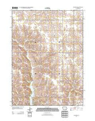Newburg Iowa Historical topographic map, 1:24000 scale, 7.5 X 7.5 Minute, Year 2013
