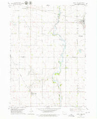 Newell West Iowa Historical topographic map, 1:24000 scale, 7.5 X 7.5 Minute, Year 1979
