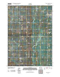 Newell West Iowa Historical topographic map, 1:24000 scale, 7.5 X 7.5 Minute, Year 2010