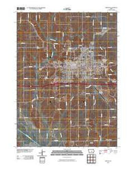 Newton Iowa Historical topographic map, 1:24000 scale, 7.5 X 7.5 Minute, Year 2010