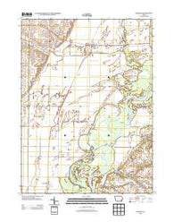 Nichols Iowa Historical topographic map, 1:24000 scale, 7.5 X 7.5 Minute, Year 2013