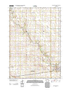 Nora Springs Iowa Historical topographic map, 1:24000 scale, 7.5 X 7.5 Minute, Year 2013