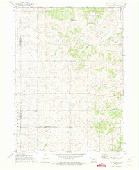 North Branch Iowa Historical topographic map, 1:24000 scale, 7.5 X 7.5 Minute, Year 1971