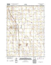 Northwood Iowa Historical topographic map, 1:24000 scale, 7.5 X 7.5 Minute, Year 2013