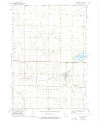 Ocheyedan Iowa Historical topographic map, 1:24000 scale, 7.5 X 7.5 Minute, Year 1972