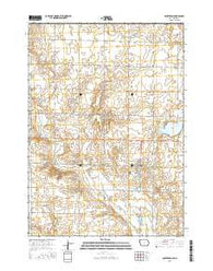 Ocheyedan Iowa Current topographic map, 1:24000 scale, 7.5 X 7.5 Minute, Year 2015