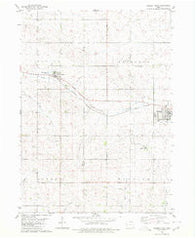 Odebolt West Iowa Historical topographic map, 1:24000 scale, 7.5 X 7.5 Minute, Year 1980