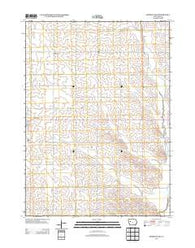 Odebolt East Iowa Historical topographic map, 1:24000 scale, 7.5 X 7.5 Minute, Year 2013